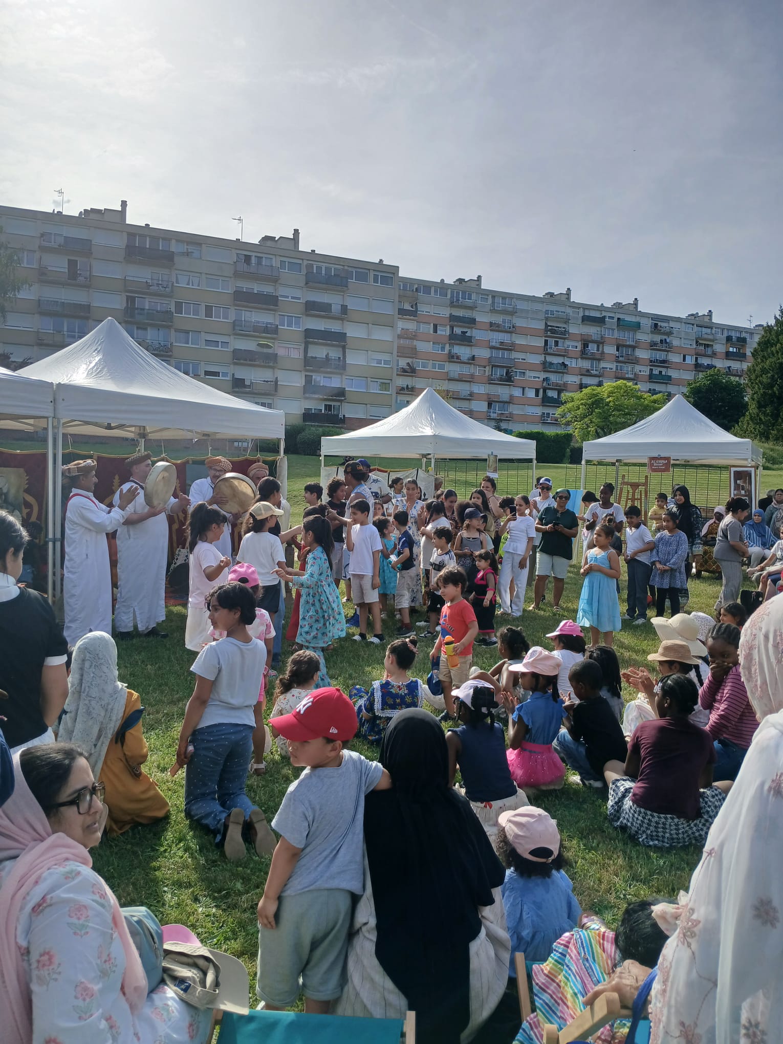 Fête de quartier aux Fougères avec la Maison des Jeunes d'Avon