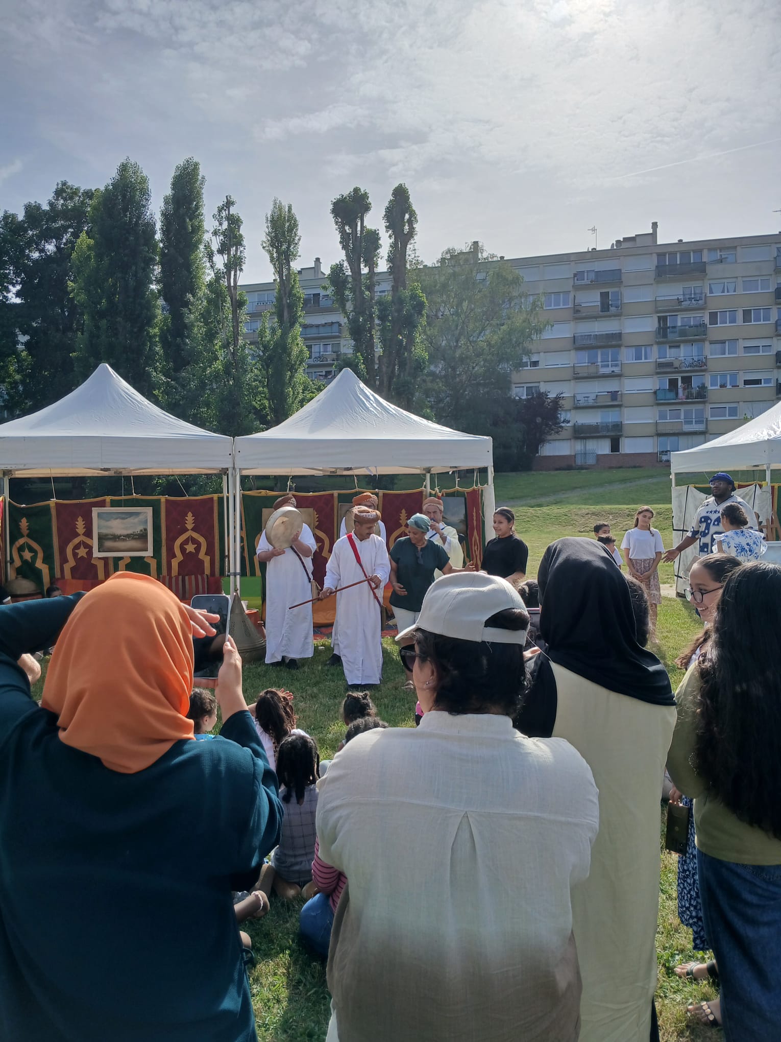 Fête de quartier aux Fougères avec la Maison des Jeunes d'Avon