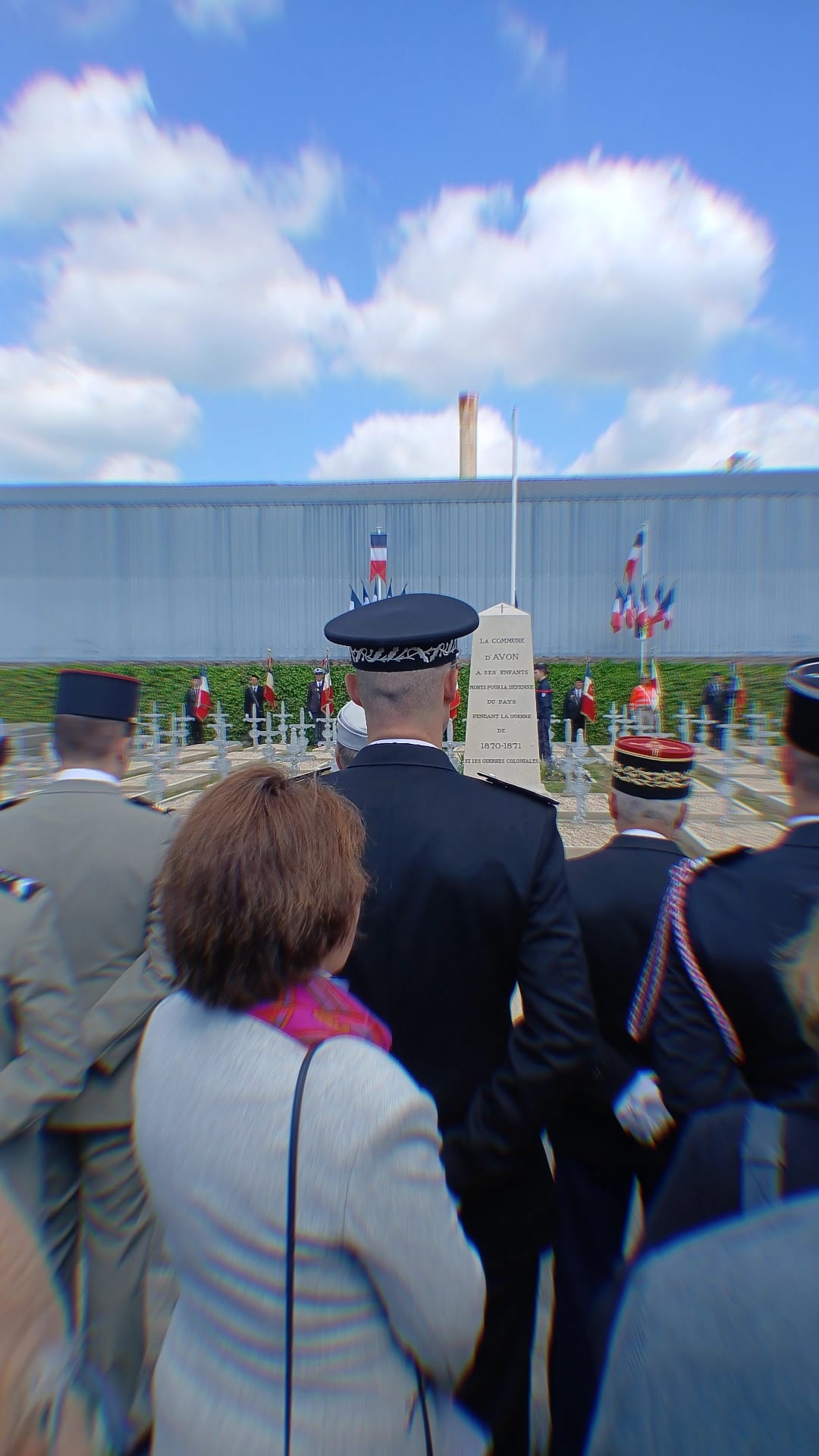 Commémoration du 8 mai 1945 à Avon