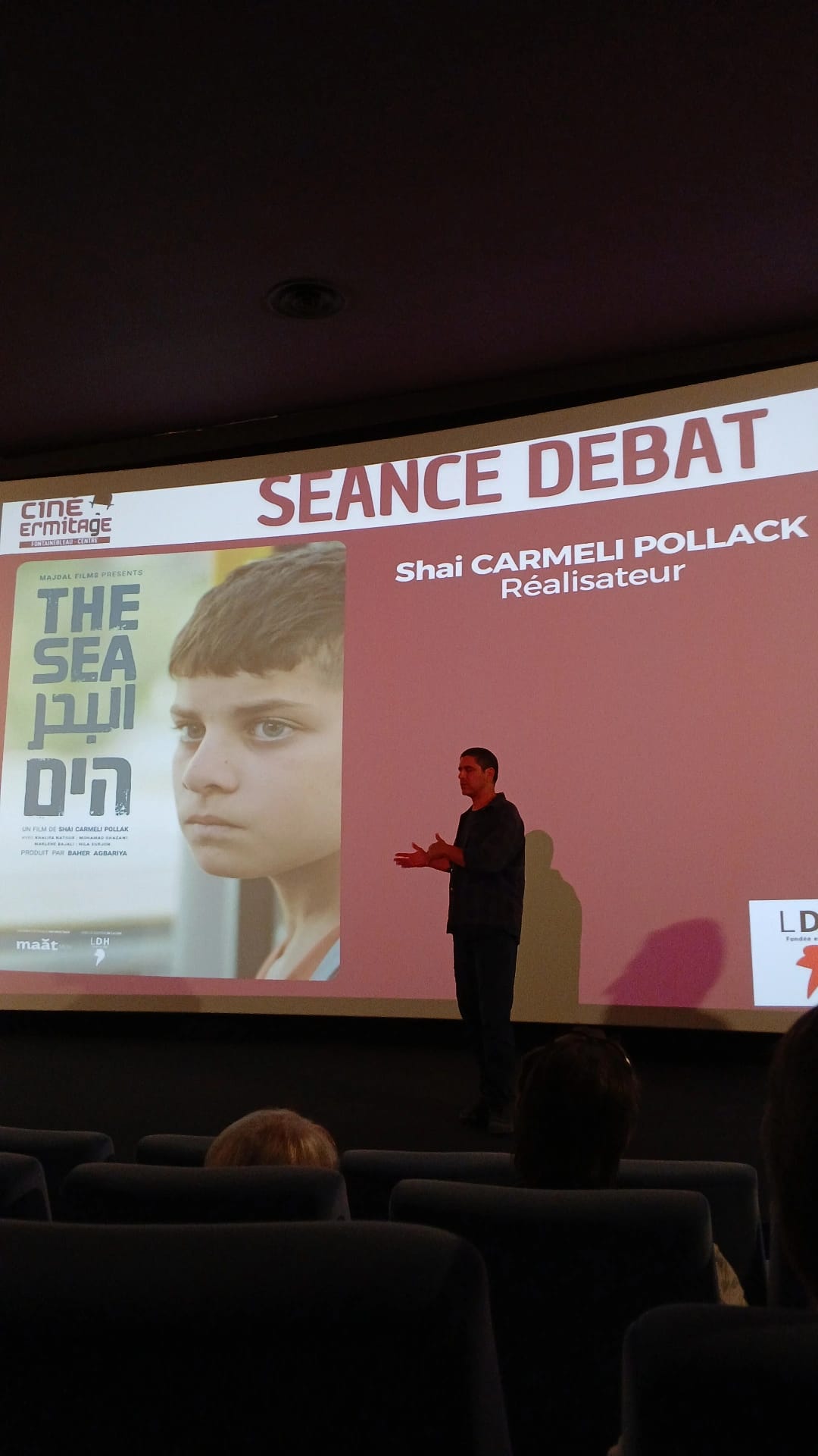 Soirée de soutien aux Palestiniens au cinéma l'Ermitage